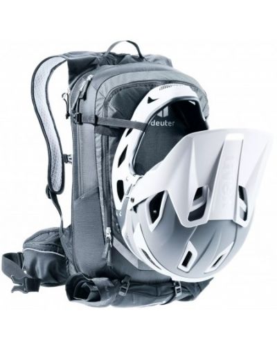 Раница за колоездене Deuter - Compact EXP SL, 12 + 5 l, сива - 5