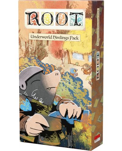 Разширение за настолна игра Root - Underworld Hirelings Pack - 1