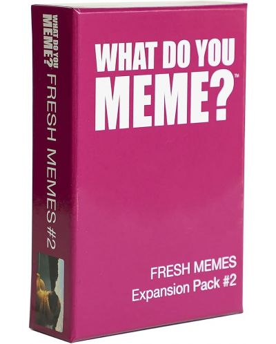 Разширение за настолна игра What Do You Meme? Fresh Memes Expansion Pack 2 - 1