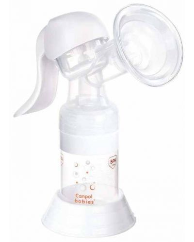 Ръчна помпа за кърма Canpol - Basic, с шише 130 ml