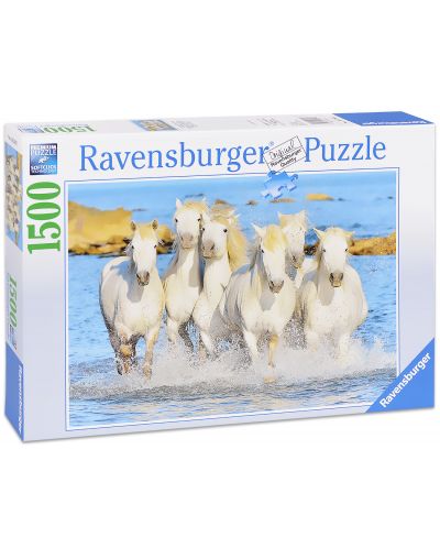 Пъзел Ravensburger от 1500 части - Галопиращи коне