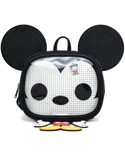 Раница Loungefly Disney: Mickey Mouse - Mickey Mouse POP! (с отделение за значки) - 2
