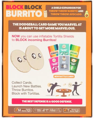 Разширение за настолна игра Throw Throw Burrito: Block Block Burrito - 2