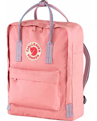 Раница Fjallraven - Kаnken, Pink-Long Stripes, 16l, розова - 1