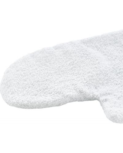 Ръкавица за къпане BabyJem - Бяла - 2