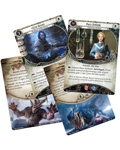 Разширение за настолна игра Arkham Horror LCG - Machinations Through Time Scenario Pack - 3