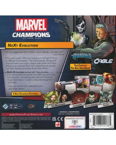 Разширение за настолнa игрa Marvel Champions: NeXt Evolution - 2