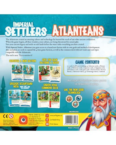 Разширение за настолна игра Imperial Settlers - Atlanteans - 2