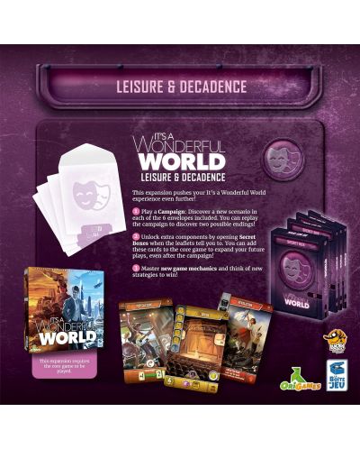 It's a Wonderful World: Leisure & Decadence Expansion