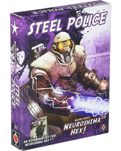 Разширение за настолна игра Neuroshima Hex 3.0: Steel Police - 1