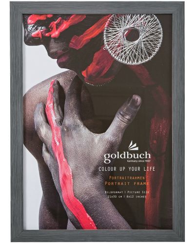 Рамка за снимки Goldbuch Colour Up - Тъмносива, 21 x 30 cm - 1