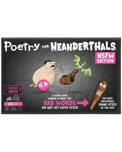 Разширение за настолна игра Poetry for Neanderthals: NSFW Edition - 1