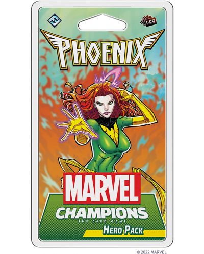 Разширение за настолна игра Marvel Champions - Phoenix Hero Pack - 1