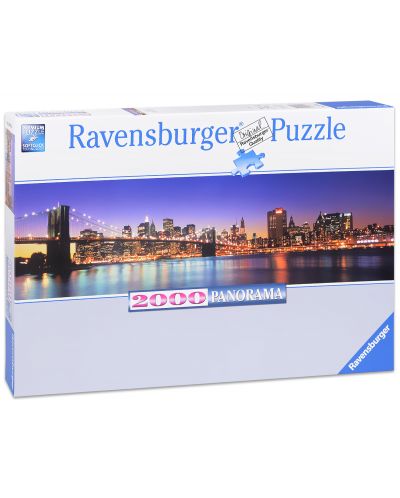 Панорамен пъзел Ravensburger от 2000 части - Ню Йорк