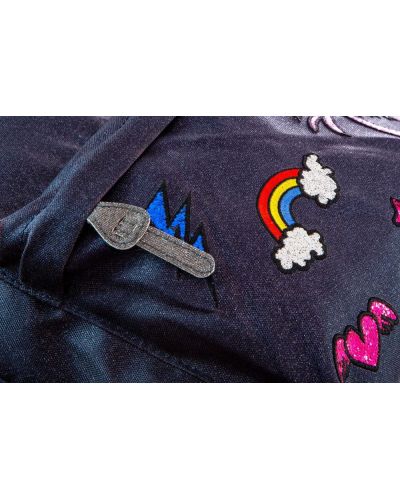 Ученическа раница Cool Pack Hippie - Sparkling Badges, Jeans - 2