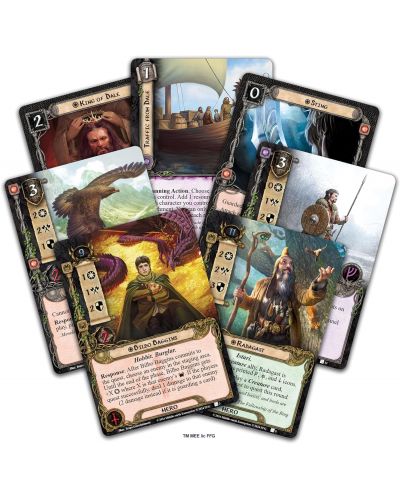 Разширение за настолна игра The Lord of the Rings: The Card Game - Ered Mithrin Hero Expansion - 3