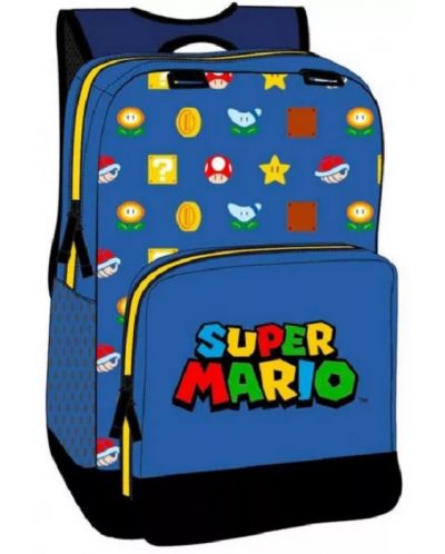 Раница за детска градина Fashion UK - Super Mario - 1