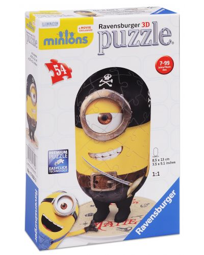 3D пъзел Ravensburger от 54 части - Миньоните: Мати