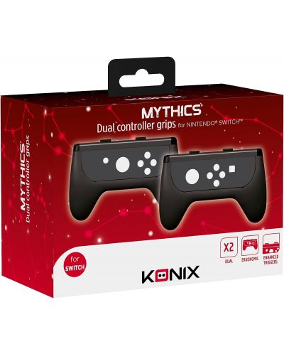 Ръкохватки Konix - Mythics Dual Controller grips for Joy-Con (Nintendo Switch)  - 4