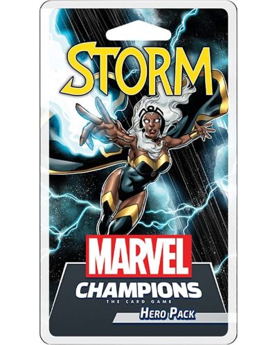 Разширение за настолна игра Marvel Champions - Storm Hero Pack - 1