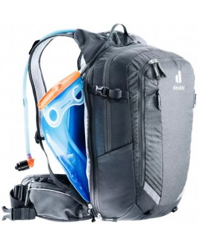 Раница за колоездене Deuter - Compact EXP SL, 12 + 5 l, сива - 6