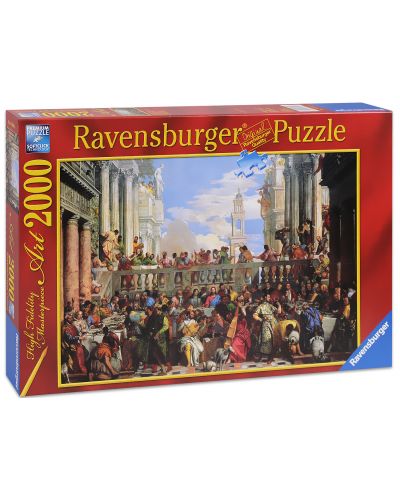 Пъзел Ravensburger от 2000 части - Сватбата в Кана