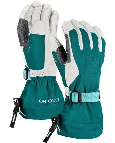 Ръкавици Ortovox - Merino freeride glove W, размер XS, зелени - 1