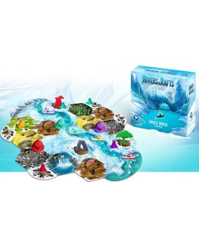 Разширение за настолна игра Endless Winter: Rivers & Rafts - 3