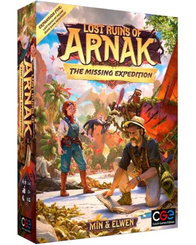 Разширение за настолна игра Lost Ruins Of Arnak: The Missing Expedition - 1