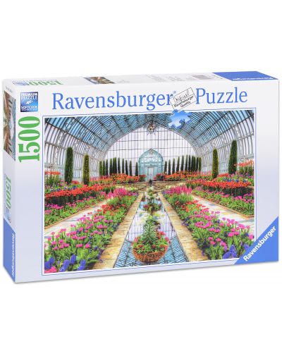 Пъзел Ravensburger от 1500 части -  Цветна градина - 1
