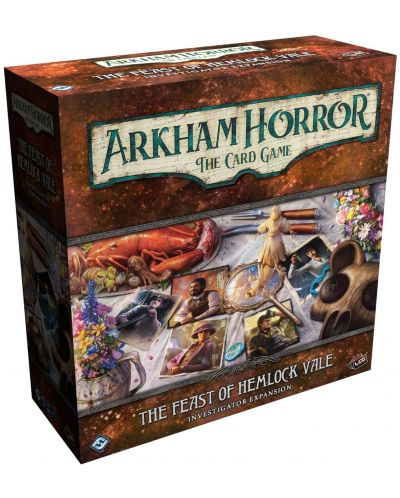Разширение за настолна игра Arkham Horror: The Card Game - The Feast of Hemlock Vale - Investigator Expansion - 1
