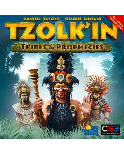 Разширение за настолна игра Tzolk'in: Mayan Calendar - Tribes &amp; Prophecies - Стратегическа