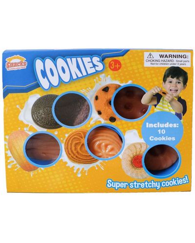 Разтеглива играчка Stretcheez - Cookies - 1