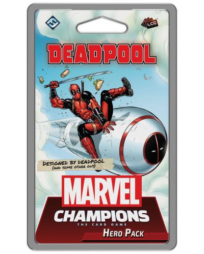 Разширение за настолна игра Marvel Champions: Deadpool Expanded Hero Pack - 1