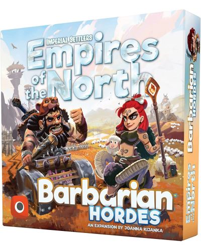 Разширение за настолна игра Imperial Settlers: Empires of the North - Barbarian Hordes - 1