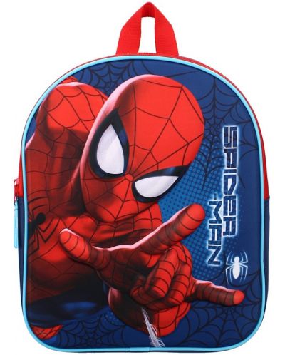 Раница за детска градина Vadobag Spider-Man - Friends Around Town, 3D - 1
