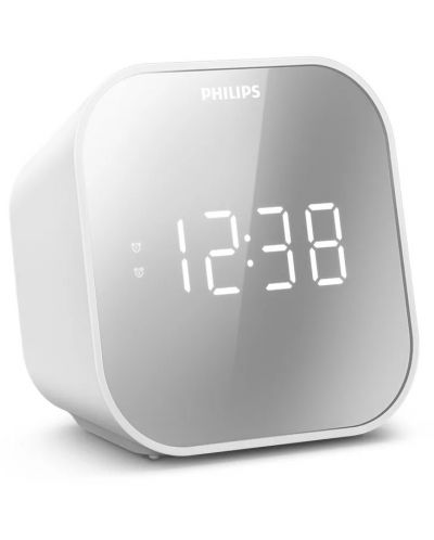 Радио колонка с часовник Philips - TAR4406/12, бяла - 3