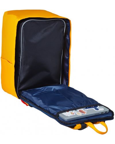 Раница за лаптоп Canyon - CSZ-02 Cabin Size, 15.6", 20l, жълта - 6