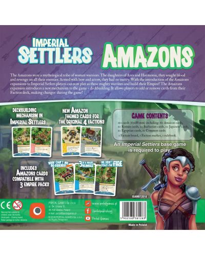 Разширение за настолна игра Imperial Settlers - Amazons - 3