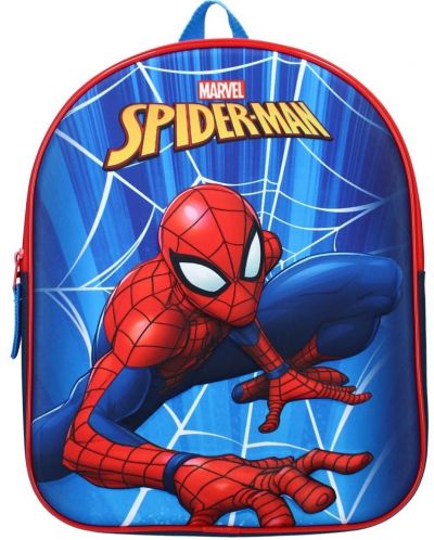 Раница за детска градина Vadobag Spider-Man - Never Stop Laughing, 3D - 1