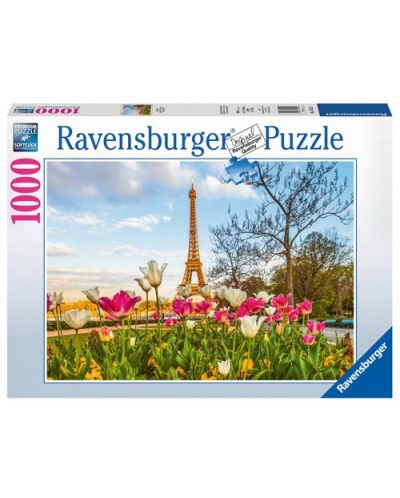 Пъзел Ravensburger от 1000 части - Айфеловата кула