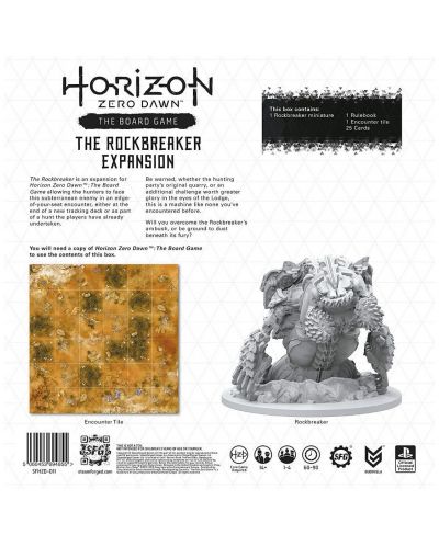 Разширение за настолна игра Horizon Zero Dawn: Board Game - Rockbreaker Expansion - 2