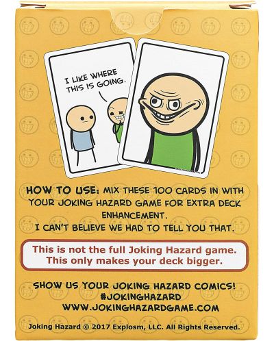 Разширение за настолна игра Joking Hazard Deck Enhancement #1 - 3