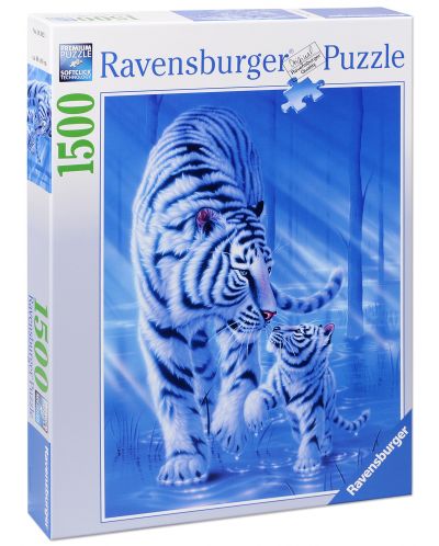 Пъзел Ravensburger от 1500 части - Тигър