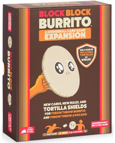 Разширение за настолна игра Throw Throw Burrito: Block Block Burrito - 1