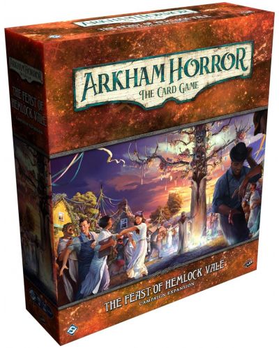 Разширение за настолна игра Arkham Horror: The Card Game - The Feast of Hemlock Vale - Campaign Expansion - 1