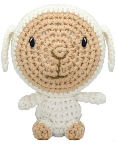 Ръчно плетена играчка Wild Planet - Овца, 12 cm - 1