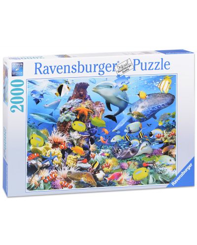Пъзел Ravensburger от 2000 части - Морско дъно