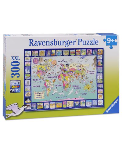 Пъзел Ravensburger от 300 части - Поглед към света - 1