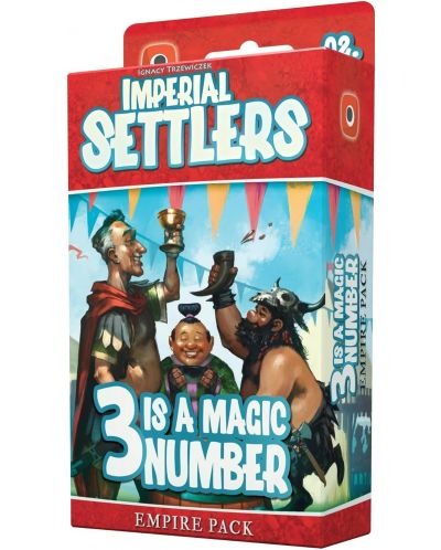 Разширение за настолна игра Imperial Settlers: 3 Is A Magic Number - Empire Pack - 1